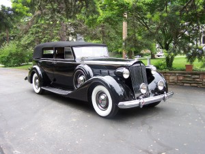 1937 Packard (owner: Claude & Lois Williams)